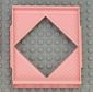 Scala, Building, Wall, Diamond Shaped Window 8 x 2 x 8