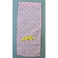 Scala, Curtain with Yellow Bow and Red Flower Print