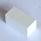 Modulex Tile 1 x 2 with Internal Supports with Black "/" print