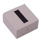 Modulex Tile 2 x 2 with Black 'I' print, without Internal Supports