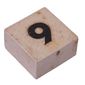 Modulex Tile 2 x 2 with Small Black '6/9' print, without Internal Supports