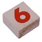 Modulex Tile 2 x 2 with Red '6/9' print, without Internal Supports
