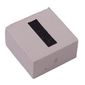Modulex Tile 2 x 2 with Black 'I' print, Internal Supports