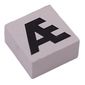 Modulex Tile 2 x 2 with Black 'Æ' print, Internal Supports