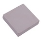 Modulex Tile 4 x 4 with White 'Q' print, without Internal Supports