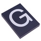 Modulex Tile 6 x 8 without Internal Support with White 'G' print