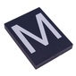Modulex Tile 6 x 8 without Internal Support with White 'M' print