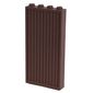 Modulex Door Panel 1 x 4 x 8 Ridged with M on Studs