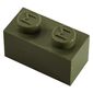 Modulex Brick 1 x 2 with M on Stud