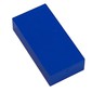 Modulex Tile 2 x 4 with White '/' print, without Internal Supports