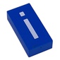 Modulex Tile 2 x 4 with White 'i' print, without Internal Supports