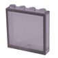 Modulex Window 1 x 4 x 4 with Gray Border Print