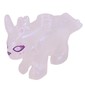 Creature, Treasure Creature with Dark Purple/Silver Eyes print