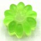 Clikits Icon, Flower 2 x 2 Small, 10 Petals with Hole [Frosted]