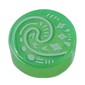 Tile Round 1 x 1 with Curled Shell (Heart of Te Fiti) print