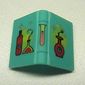 Book 2 x 3 with Red Bottles Print
