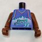 Torso Basketball Jersey, Utah Jazz '32' Print, Long One Piece Arms Brown (NBA)