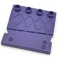Duplo Tile, Modified 4 x 4 Studs on Edge and Groove Lines (Staircase Step)