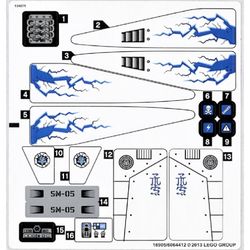 Sticker Sheet for Set 70724-1