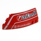 Wedge Curved 8 x 3 x 2 Open Right with White Lines 'UniCredit', 'Bitdefender' print