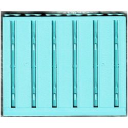 Scala, Building, Wall, Vertical Grooved 12 x 2 x 8