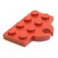 Plate Special 2 x 4 with Train Coupler, Open for Magnet [Flat]