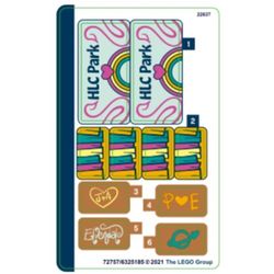 Sticker Sheet for Set 41447-1