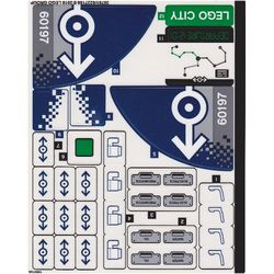 Sticker Sheet for Set 60197-1