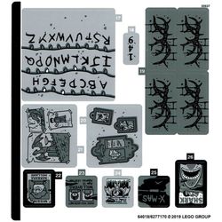 Sticker Sheet 2 for Set 75810-1