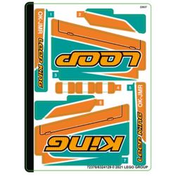 Sticker Sheet for Set 42117-1