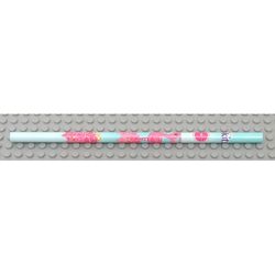 Clikits Pencil with Aqua Flamingo Print