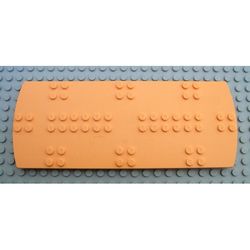 Scala, Plate Special 8 x 20 x 2/3 Round Ends with Reduced Stud Sections