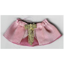 Duplo Skirt with Gold Ribbon