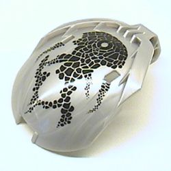 Windscreen Bohrok 4 x 5 x 7 with Black Scales and Nuhvok-Kal Logo