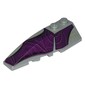 Wedge Curved 6 x 2 Left with Purple Wing Print