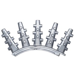 Large Figure Weapon, Back Blades, 5 Spikes with Side Spokes (Rahkshi Vorahk)
