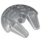 Large Figure Shield 5 x 5 with Dual Scoop Prongs