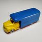 HO Scale Bedford Moving Van - Front Indicators - LEGO in Blue, Transport in Gold
