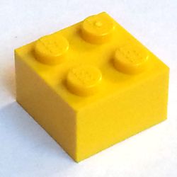 LEGO part photo in color 14 - Yellow LEGO part photo in color 14 - Yellow