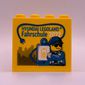 Brick 2 x 4 x 3 with 'HYUNDAI LEGOLAND Fahrschule 2022' and Minifigure with Electric Charger Print