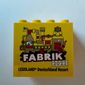 Brick 2 x 4 x 3 with 'LEGOLAND Deutschland Resort FABRIK 2022' Print