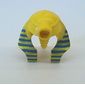 Headdress Mummy [Type 1] with Blue and Gold Stripes Print