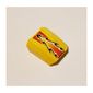 Slope Curved 2 x 2 with Lip, No Studs with Red/White/Black Flame Print