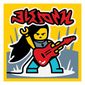 Tile 2 x 2 with Rock Poses print