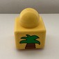 Primo Brick 1 x 1 with Giraffe Head / Palm Tree Print