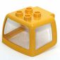 Duplo Truck Cabin Enclosed with Clear Windows