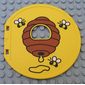 Duplo Ball Tube Exit Door with Bees and Hive Print