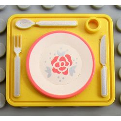 Scala, Equipment Tray with Eating Utensils