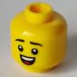 Minifig Head, Happy Open Mouth / Angry with Clinched Teeth print