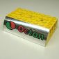 Slope Curved 8 x 6 x 2 Double with Chrome Silver Sides and 'Octan' Print